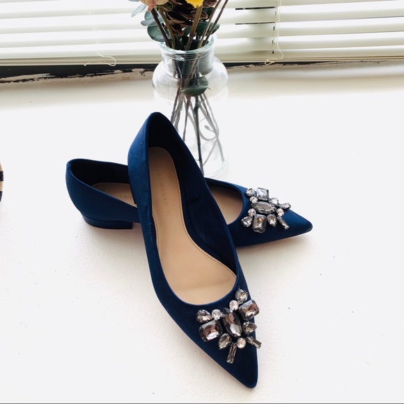 Zara Shoes - ZARA Crystal Flat